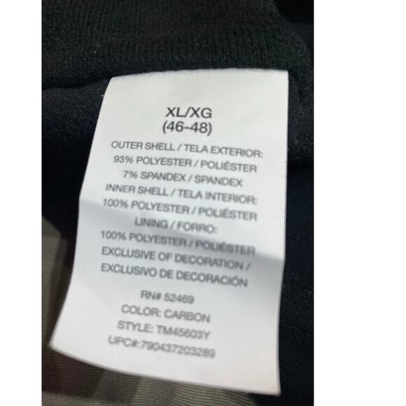 Sharp Looking Carbon Black Free Tech Jacket XL 46-48 Polyester/ Spandex no hood - Picture 9 of 9